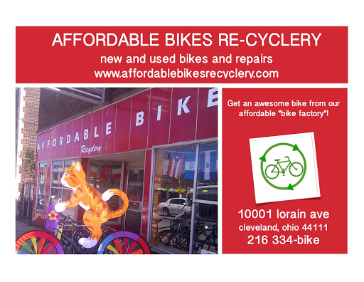 Bicycle Repair Shop «Upcycles Bikes (Affordable Bikes Re-Cyclery)», reviews and photos, 10001 Lorain Ave, Cleveland, OH 44111, USA