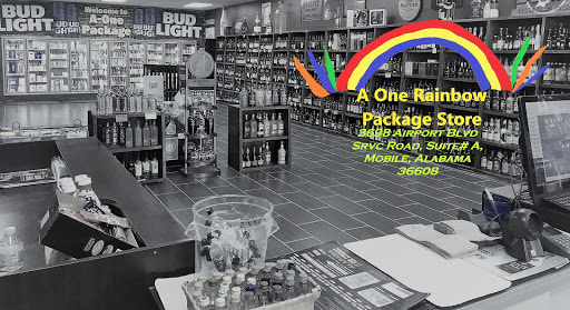 Liquor Store «A One Rainbow Package Store», reviews and photos, 3698 Airport Blvd Srvc Rd # A, Mobile, AL 36608, USA
