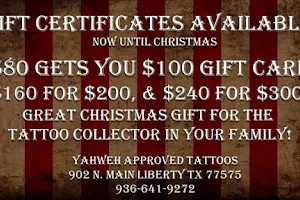 Yahweh Approved Tattoos and Piercings image