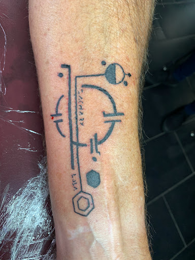 Explore eminem tattoo ideas, creative tattoo ideas in Pensacola, available at Pensacola Tattoo Studio, Inc.