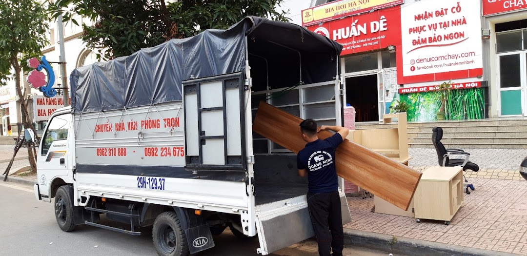 Dịch vụ chuyển nhà trọn gói chuyển văn phòng giá rẻ Vận tải Quang Minh