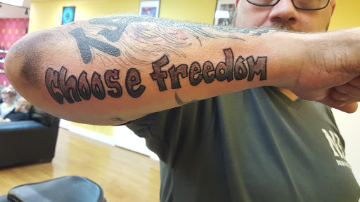 Explore car guy tattoos ideas, creative tattoo ideas in Edison, available at Tattoo Asylum