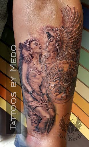Explore awesome forearm tattoo ideas, creative tattoo ideas in Streator, available at Ink Beetle Tattoo