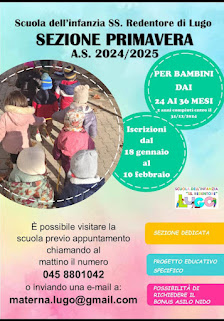 Scuola Dell'Infanzia Ss. Redentore Via Fontana G., 1 Lugo di, 37023 Grezzana VR, Italia