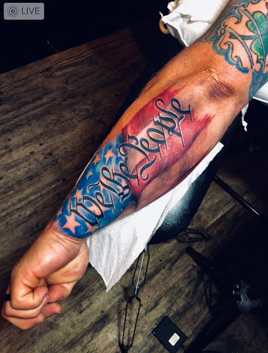 Explore colorful sleeve tattoo ideas, creative tattoo ideas in Peoria, available at InkCapital Tattoos