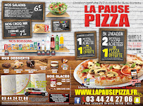 Carte du La Pause Pizza (Creil) à Creil