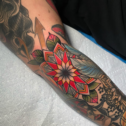 Explore tattoo ideas for arm, creative tattoo ideas in Mount Washington, available at Prevail Tattoo
