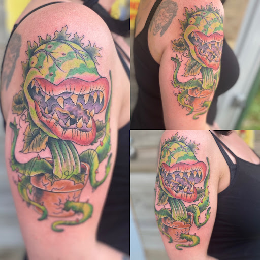 Explore sister and brother tattoo ideas, creative tattoo ideas in Vincennes, available at Silver Owl Tattoo