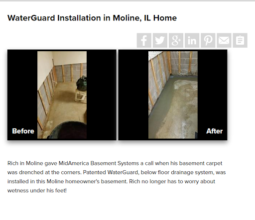 Waterproofing Company «MidAmerica Basement Systems», reviews and photos