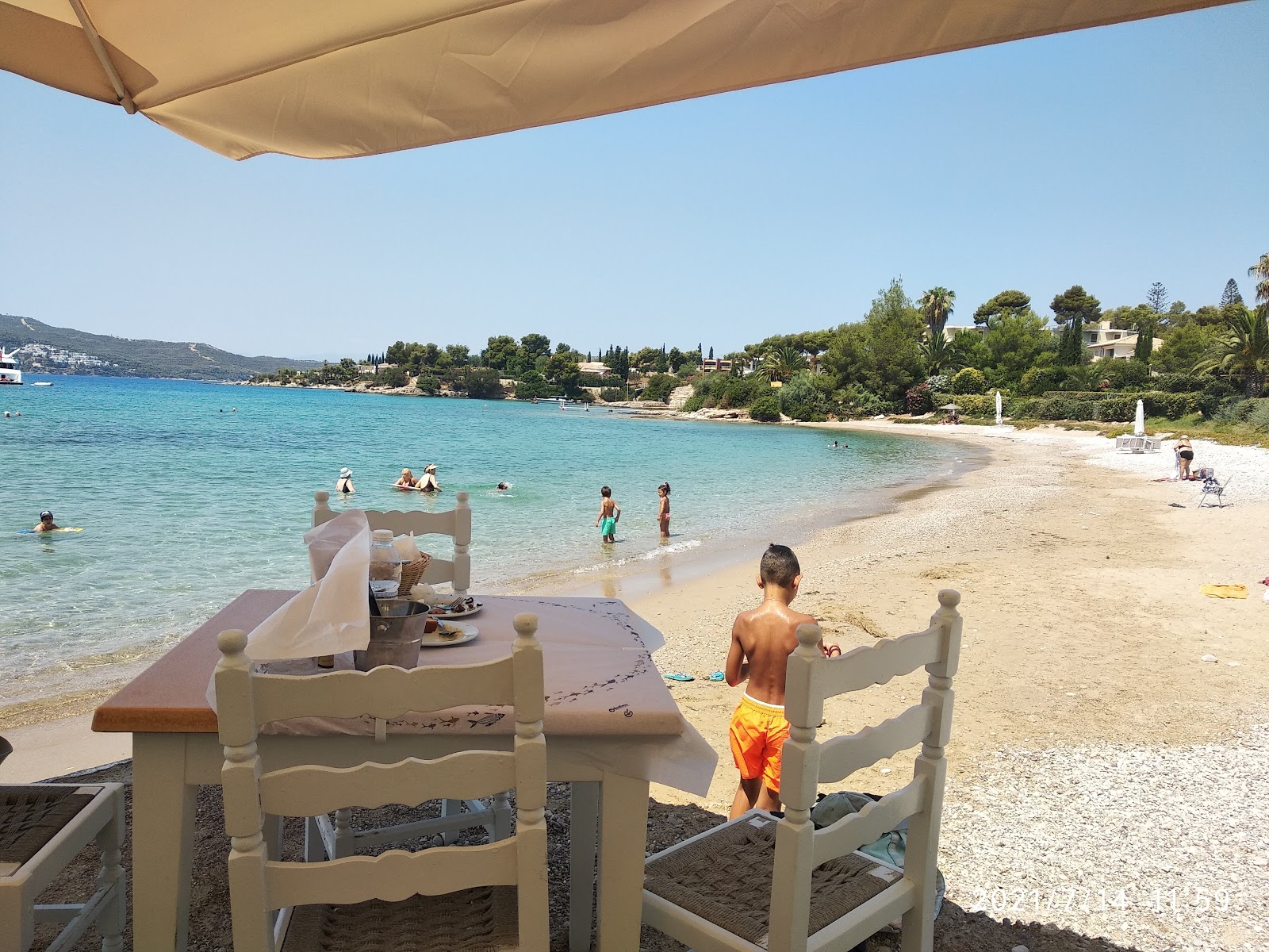 Paralia Kosta II'in fotoğrafı çok temiz temizlik seviyesi ile