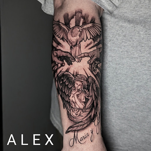 Explore filler tattoo background ideas, creative tattoo ideas in West Palm Beach, available at Ink and Pistons Tattoos & Gallery