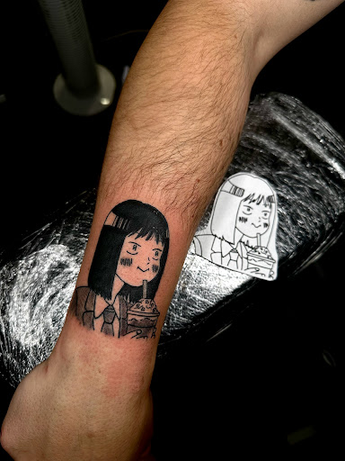 Explore memorial cross tattoo ideas, creative tattoo ideas in Englishtown, available at Battlefront Tattoo Company