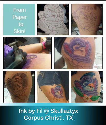 Tattoo Shop «Skullaztyx Art & Tattoo», reviews and photos, 1108 Leopard St, Corpus Christi, TX 78401, USA