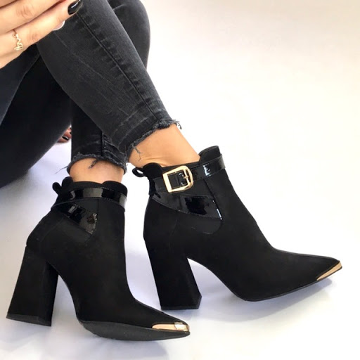 Stores to buy women's ankle boots heels Warsaw