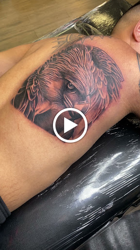 Explore mars tattoo ideas, creative tattoo ideas in Kailua Kona, available at Packing Ink Tattoos