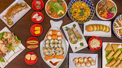 Sushi salmon à Reims