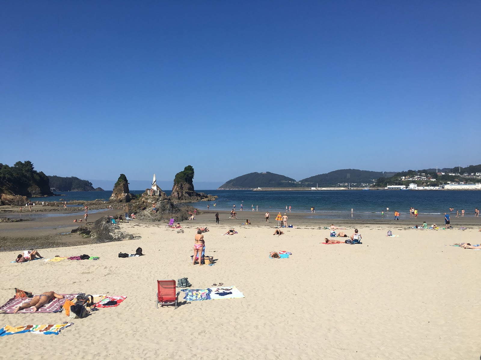Playa de Covas的照片 具有非常干净级别的清洁度