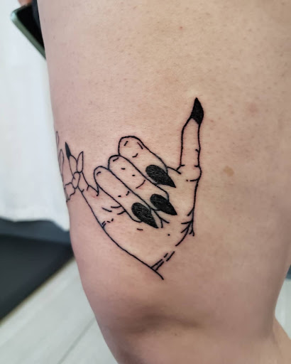 Explore mechanical tattoo sleeve ideas, creative tattoo ideas in Winter Haven, available at Pinkys Place Winter Haven