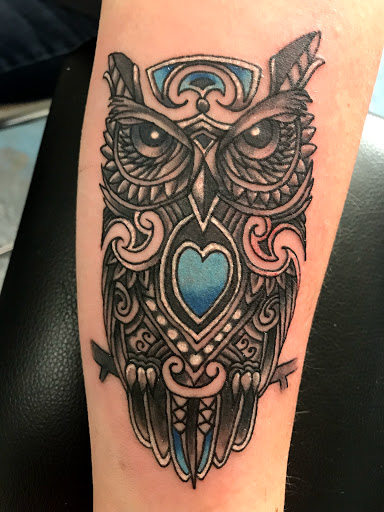 Explore deadpool tattoo ideas, creative tattoo ideas in Muncie, available at The Tattoo Studio