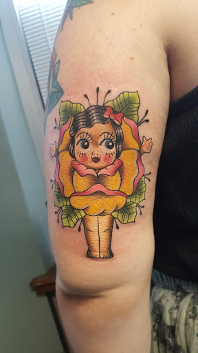 Explore donnie darko tattoo ideas, creative tattoo ideas in Omaha, available at Black Squirrel Omaha