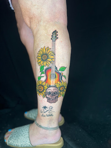 Explore lady justice tattoo ideas, creative tattoo ideas in West Palm Beach, available at Wooden Heart Tattoos and Piercings