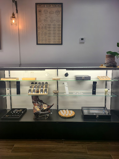 Explore oni mask tattoo ideas, creative tattoo ideas in Nacogdoches, available at Primal Piercing & Jewelry