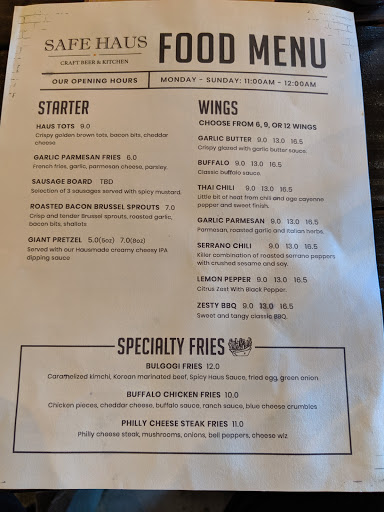 Safe Haus Craft Beer & Kitchen image