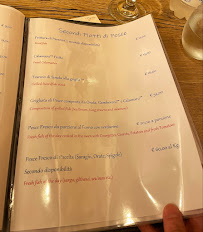 Restaurant Ristorante La Pignata à Otranto (le menu)