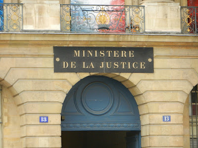 Ministère de la Justice à Paris
