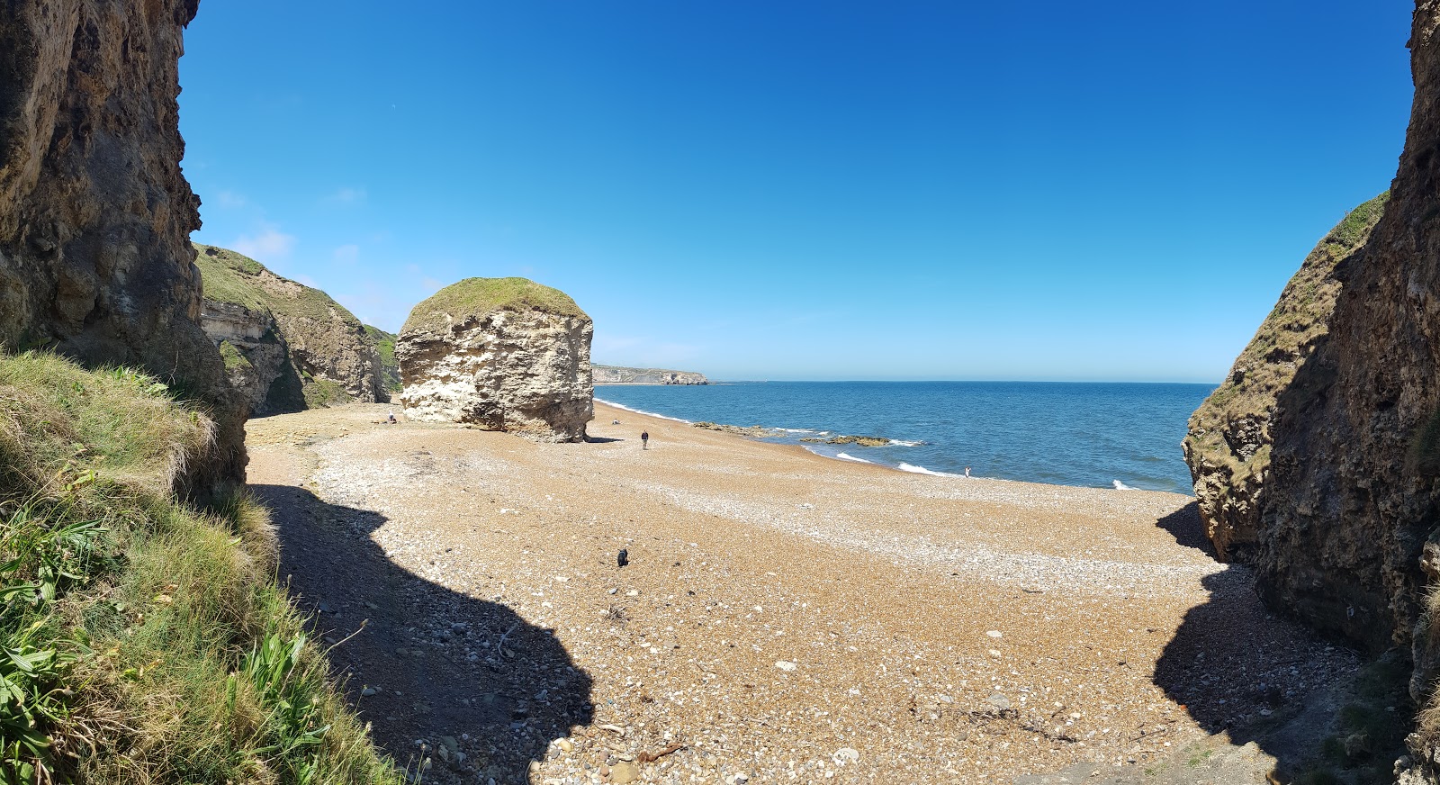 Photo de Blast beach avec rivage droit, long