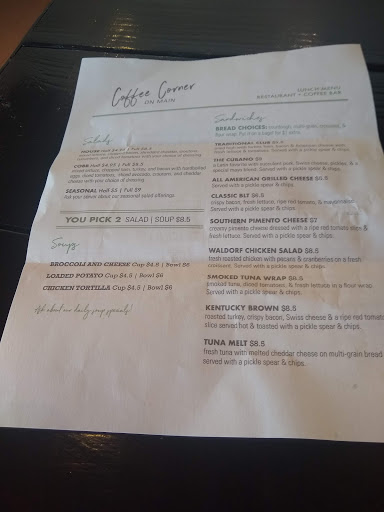 Coffee Shop «The Coffee Corner», reviews and photos, 107 Main St, Alexander City, AL 35010, USA