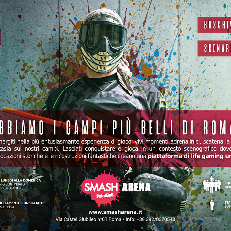 Smash Arena - Paintball Roma Sud