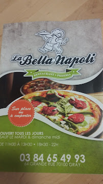 Pizza du Restaurant italien La Bella Napoli à Gray - n°5