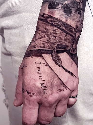 Explore nba tattoos ideas, creative tattoo ideas in Kissimmee, available at Fallen Sparrow Tattoo Co