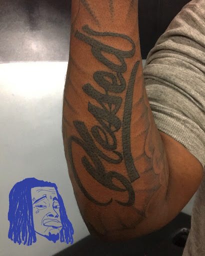 Explore dad tattoo ideas for men, creative tattoo ideas in Hammond, available at Famous Ink, Inc.