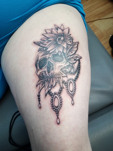 Explore love music tattoo ideas, creative tattoo ideas in Georgetown, available at Body Art Tattoos