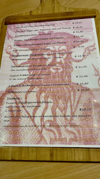 Menu du Grillstübchen à Norderney