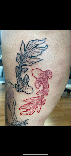 Explore fear god tattoo ideas, creative tattoo ideas in Houston, available at Orlandos Tattoo Studio