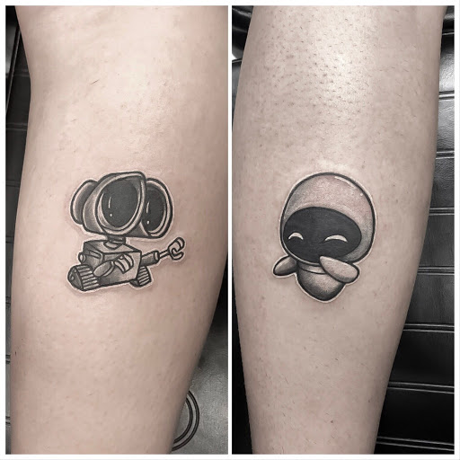 Explore little ghost tattoo ideas, creative tattoo ideas in Miami, available at INKAHOLIK TATTOOS