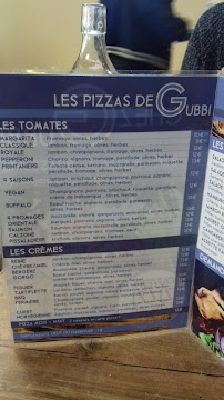 Chez Gubbi à Sainte-Marie-la-Mer menu