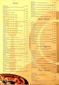 Menu du Pizzeria Ristorante La Rocca à Cesena