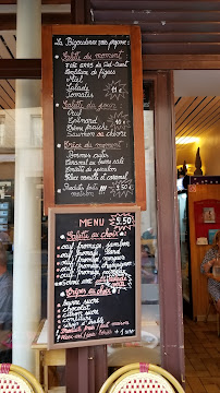 Crêperie La Bigoudenne à Paris (le menu)