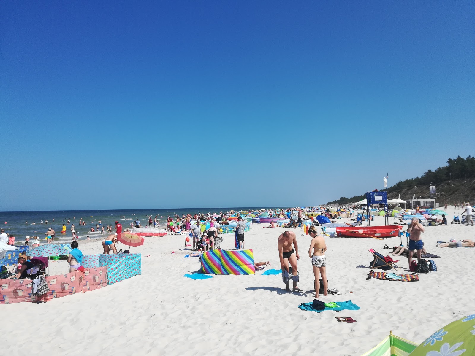 Foto van Belogora Beach met helder fijn zand oppervlakte