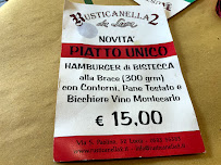 Rusticanella 2 da Luca à Lucca menu