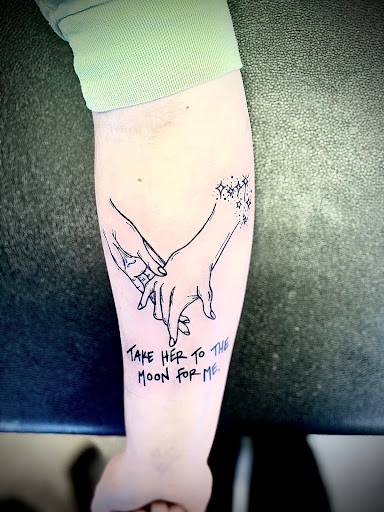 Explore clover tattoo ideas, creative tattoo ideas in Paris, available at The Ink Gallery