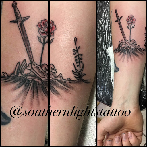 Explore ring finger tattoo cover up ideas, creative tattoo ideas in Alamogordo, available at Southern Lights Tattoo Company