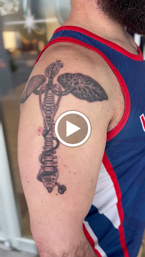 Explore small compass tattoo ideas, creative tattoo ideas in Fort Myers Beach, available at Paradise Tattoo