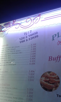 Planet Asia à Brétigny-sur-Orge menu