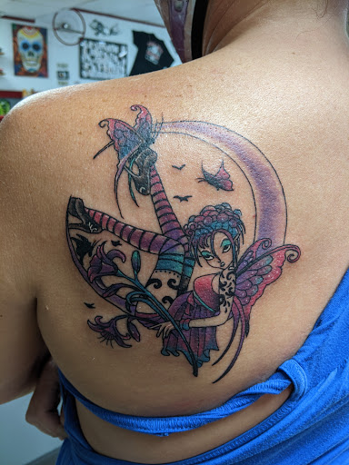 Explore small puerto rico tattoo ideas, creative tattoo ideas in Myrtle Beach, available at Aces High Tattoo