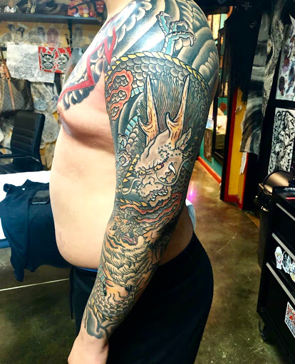 Tattoo Shop «Allegiance Tattoo», reviews and photos, 4716 E Lake Highlands Dr #110, The Colony, TX 75056, USA